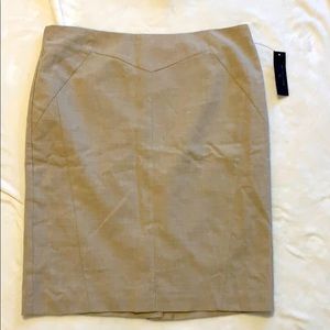 Worthington Flax Pencil Skirt